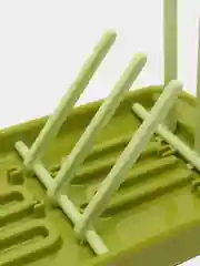 Зеленый подставка, сушилка для бутылочек и сосок