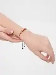 Браслет-нить "Simple bracelete"с камнем сердолик