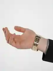Желтый мужские кварцевые часы