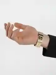 Золотой мужские кварцевые часы
