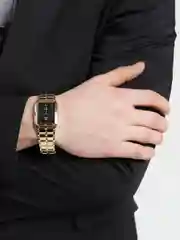 Желтый мужские кварцевые часы