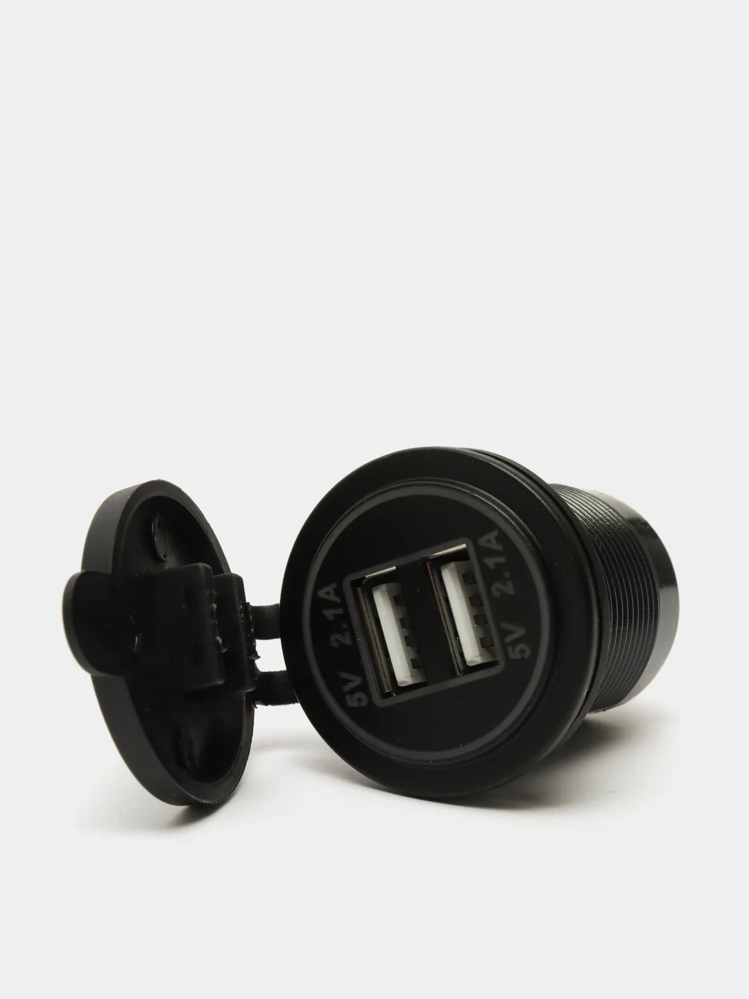 Лайм usb зарядное устройство (встраиваемое), 2.1А, автомобильное