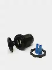 Лайм usb зарядное устройство (встраиваемое), 2.1А, автомобильное