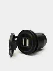 Белый usb зарядное устройство (встраиваемое), 2.1А, автомобильное