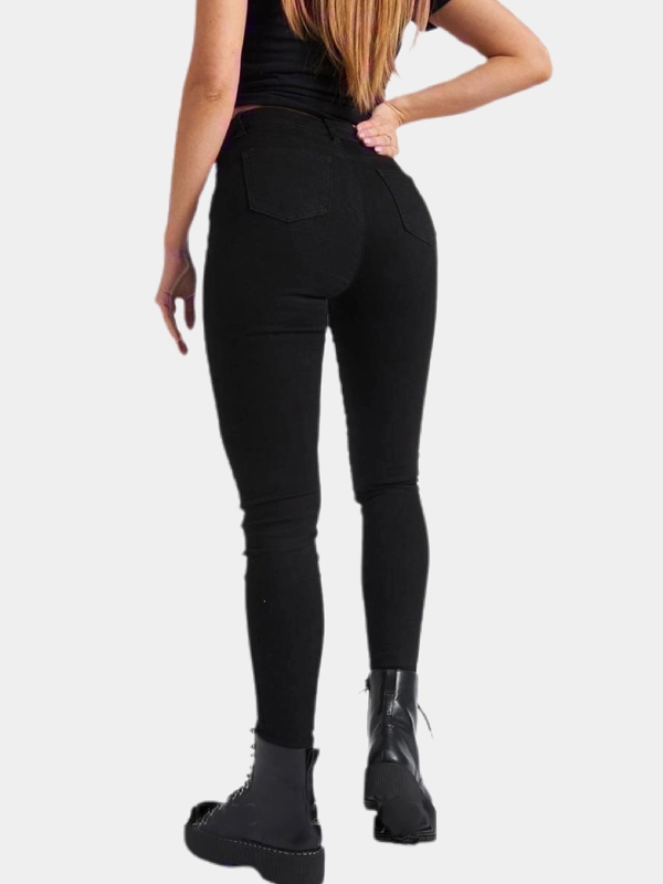 Джинсы женские черные, Skinny