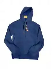 Серый меланж худи на флисе