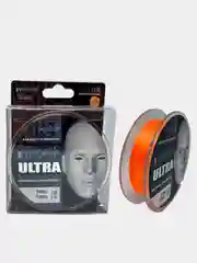 Оранжевый плетеный шнур AKKOI MASK ULTRA, 130 м