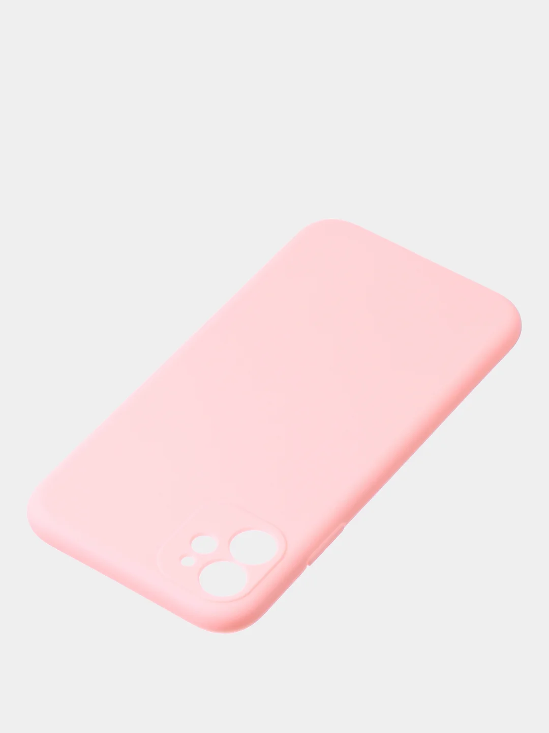 Розовый чехол для iPhone 11 цветной матовый