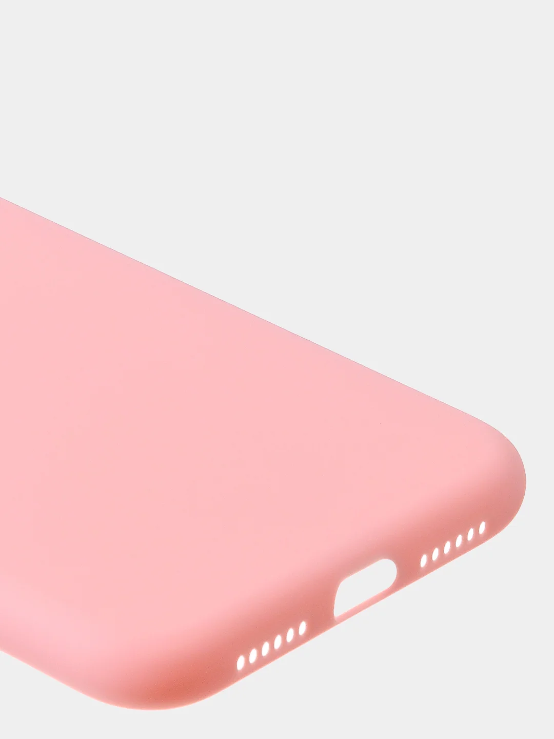Розовый чехол для iPhone 11 цветной матовый