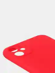 Красный чехол для iPhone 11 цветной матовый
