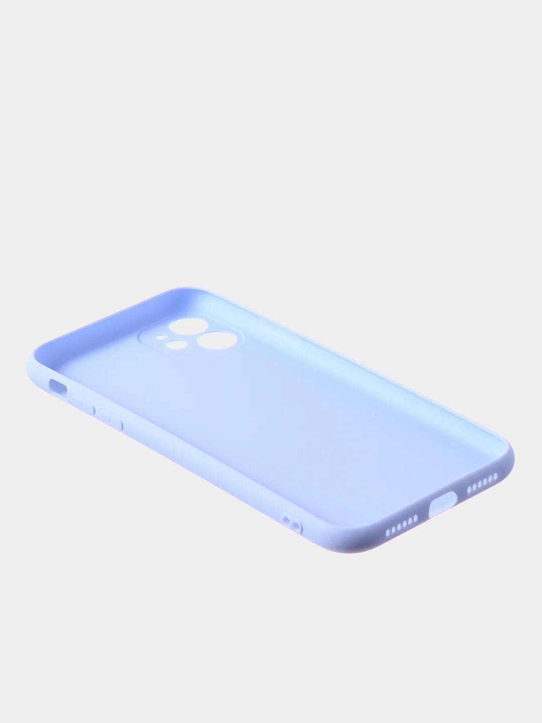 Светло-синий чехол для iPhone 11 цветной матовый