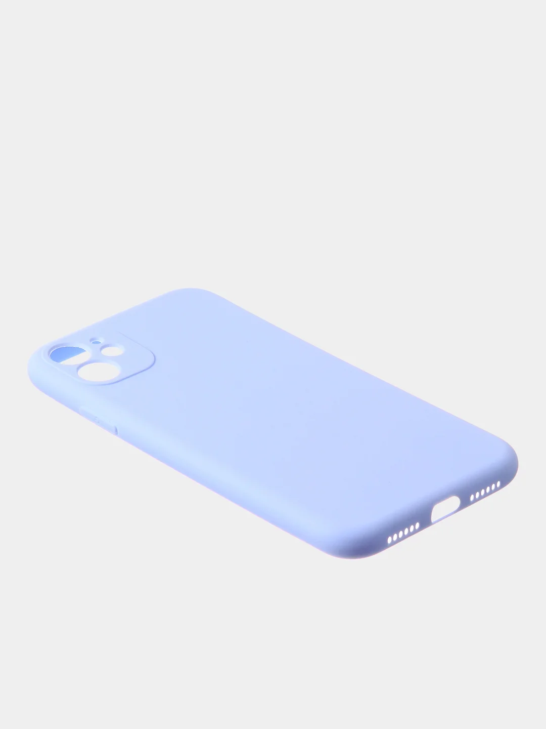 Светло-синий чехол для iPhone 11 цветной матовый