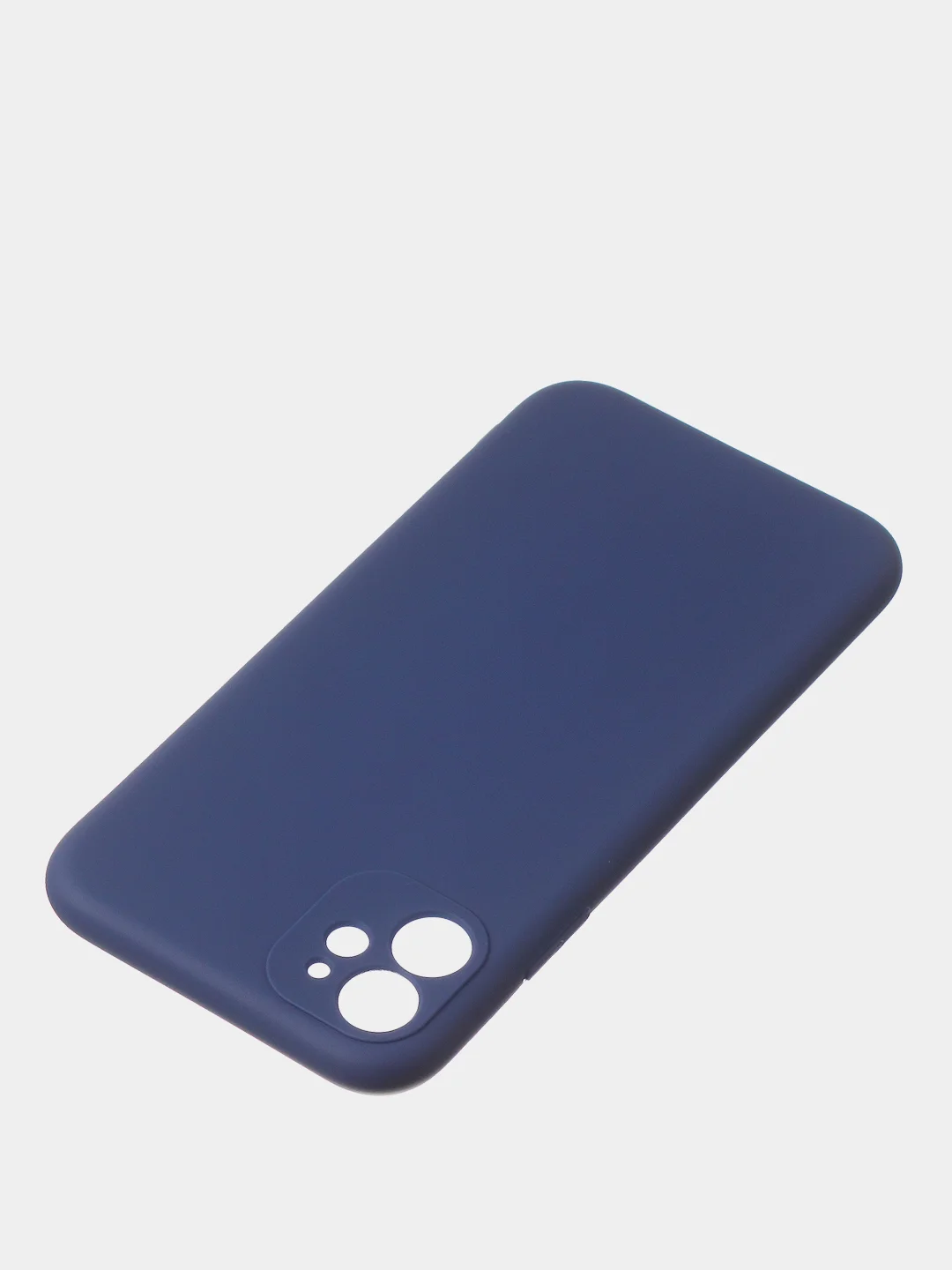 Темно-синий чехол для iPhone 11 цветной матовый