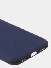 Темно-синий чехол для iPhone 11 цветной матовый