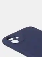 Темно-синий чехол для iPhone 11 цветной матовый