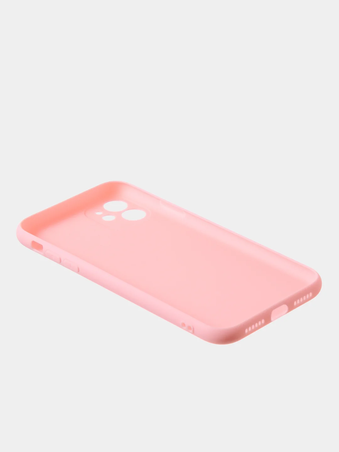 Розовый чехол для iPhone 11 цветной матовый