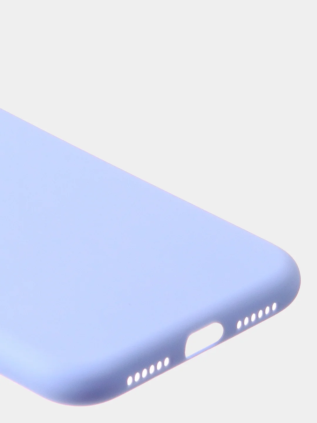Светло-синий чехол для iPhone 11 цветной матовый