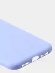 Светло-синий чехол для iPhone 11 цветной матовый