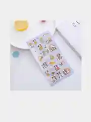 Лавандовый мультяшные детские наклейки
