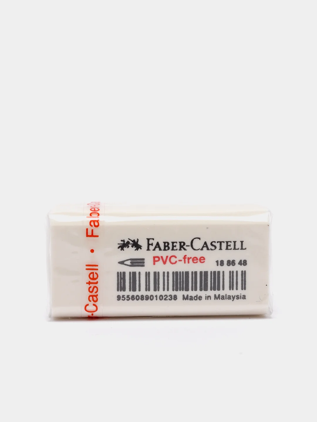 Ластик Faber-Castell "PVC-free" 7086, 31 х 16 х 11, белый