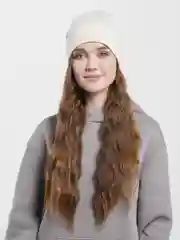 Молочный шапка женская