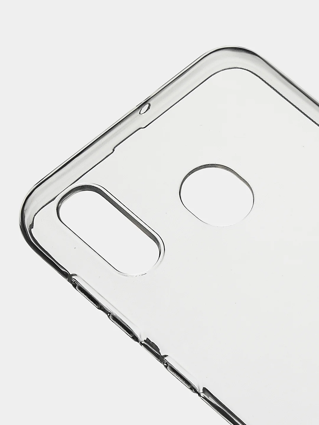 Чехол для Samsung A20 / A30 прозрачный силиконовый