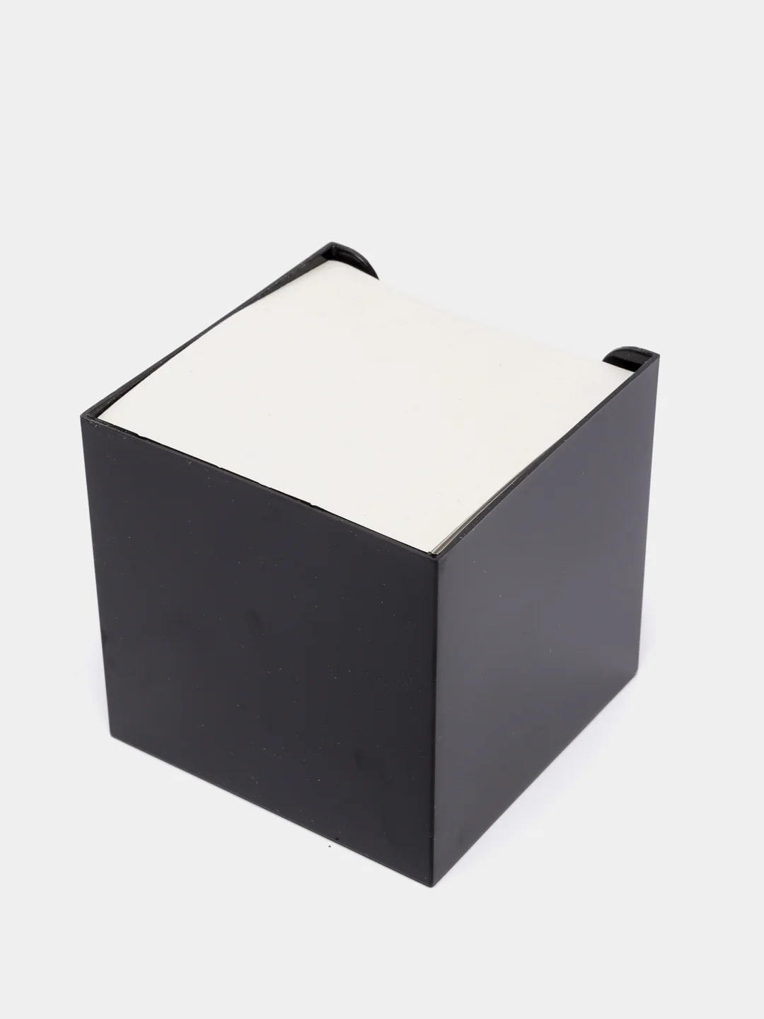 Блок бумаги для записей, 9 x 9 x 9 см, 65 г/м2, в пластиковом боксе, белый