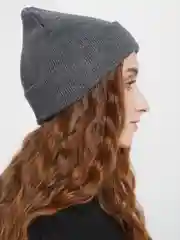 Серый шапка вязанная унисекс TRUE