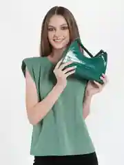 Лесной зеленый сумка женская