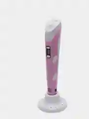 Розовый 3d ручка 3DPen-3, c цветным пластиком, трафаретами