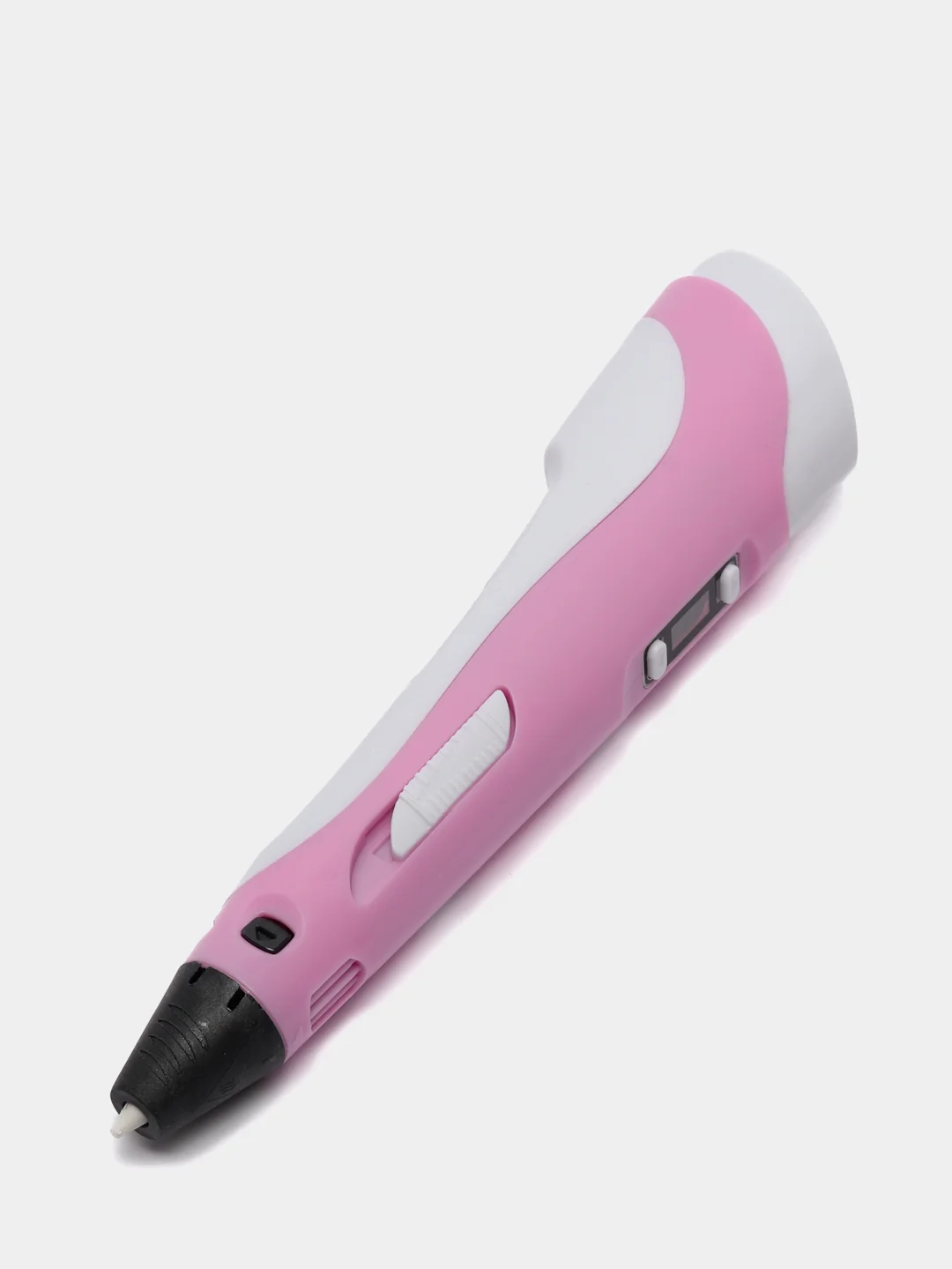 Розовый 3d ручка 3DPen-3, c цветным пластиком, трафаретами