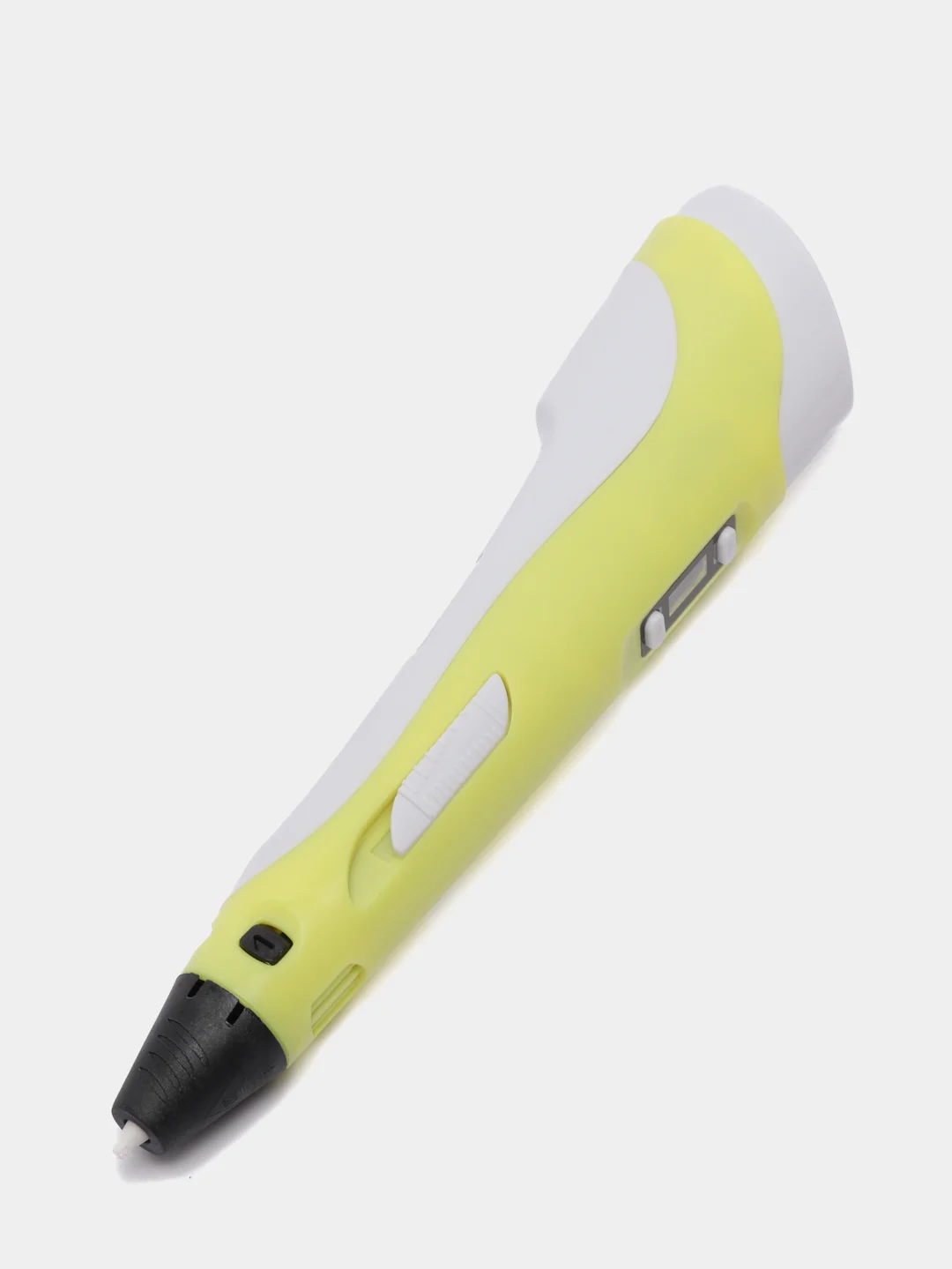 Желтый 3d ручка 3DPen-3, c цветным пластиком, трафаретами