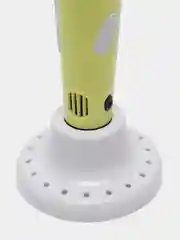 Желтый 3d ручка 3DPen-3, c цветным пластиком, трафаретами