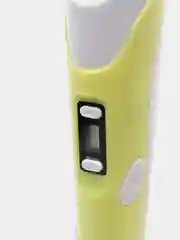 Желтый 3d ручка 3DPen-3, c цветным пластиком, трафаретами