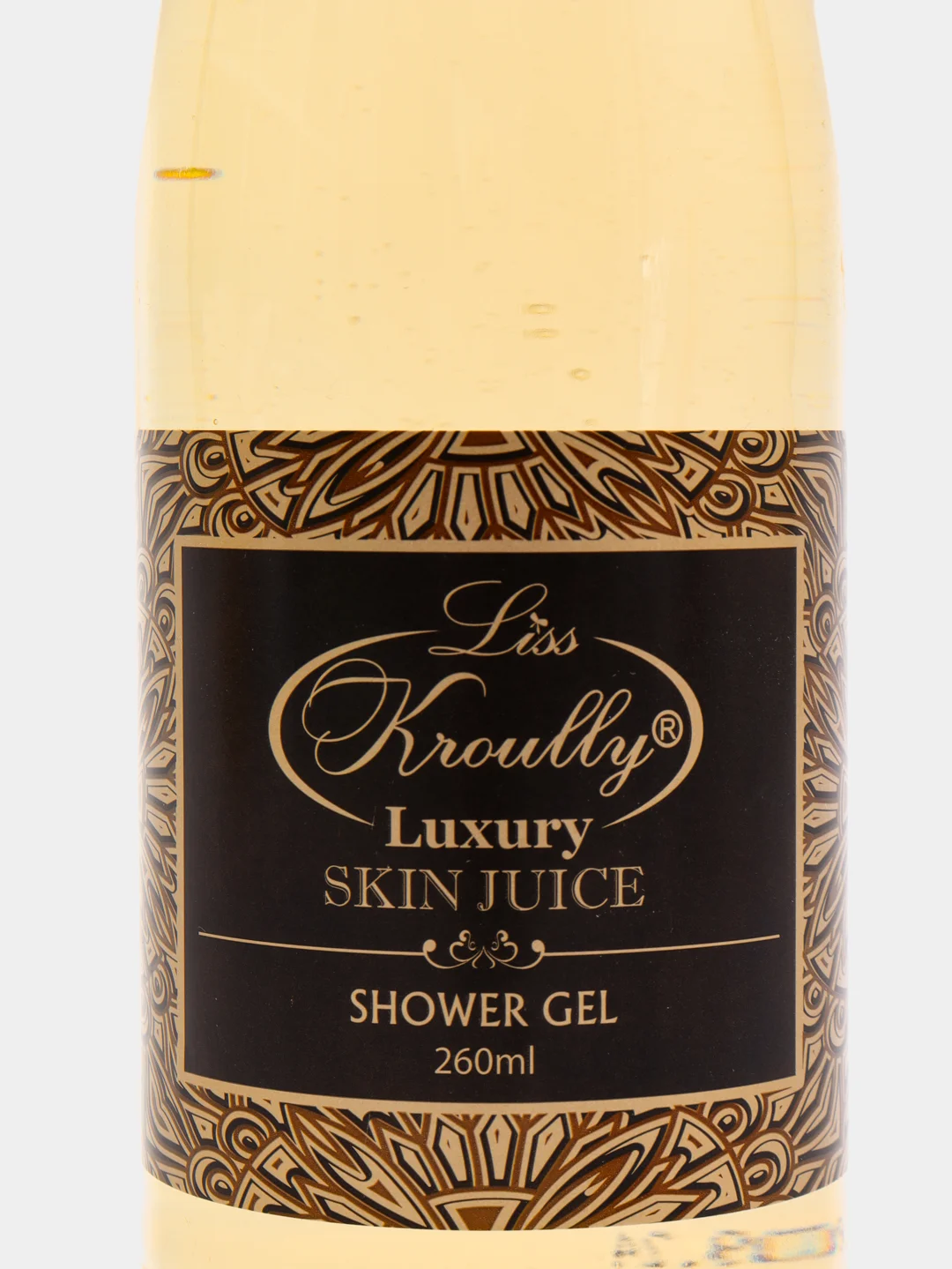 Гель пена для душа и ванн в виде бутылки шампанского Skin Juice Ваниль Liss Kroully, 260мл