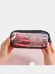 Белый прозрачный пенал