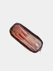 Белый прозрачный пенал