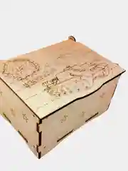 Коробка для хранения деревянная