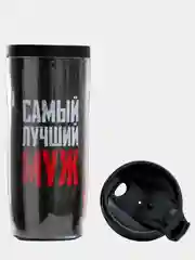 Зеленый термостакан "Термокружка, 350 мл", 71 вид