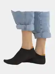 Черный носки женские, короткие, POOPSOCKS