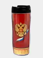 Серый термостакан "Термокружка, 350 мл", 71 вид