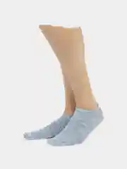 Небесно-голубой носки женские короткие POOPSOCKS