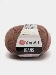 Светло-коричневый пряжа YarnArt Jeans (ЯрнАрт Джинс)
