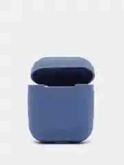 Синий чехол для Apple AirPods 1, AirPods 2 силиконовый