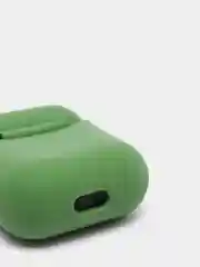 Зеленый чехол для Apple AirPods 1, AirPods 2 силиконовый