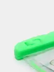 Голубой водонепроницаемый чехол для телефона и документов со шнурком (светящийся в темноте)