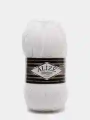 Белый пряжа Alize Superlana klasik (Ализе Суперлана классик)