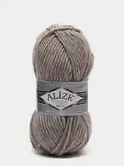 Бежевый меланж пряжа Alize Superlana Maxi (Ализе Суперлана МАКСИ)
