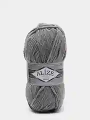 Серый пряжа Alize Superlana Maxi (Ализе Суперлана МАКСИ)