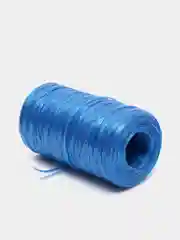 Синий пряжа для вязния мочалок (полипропилен)